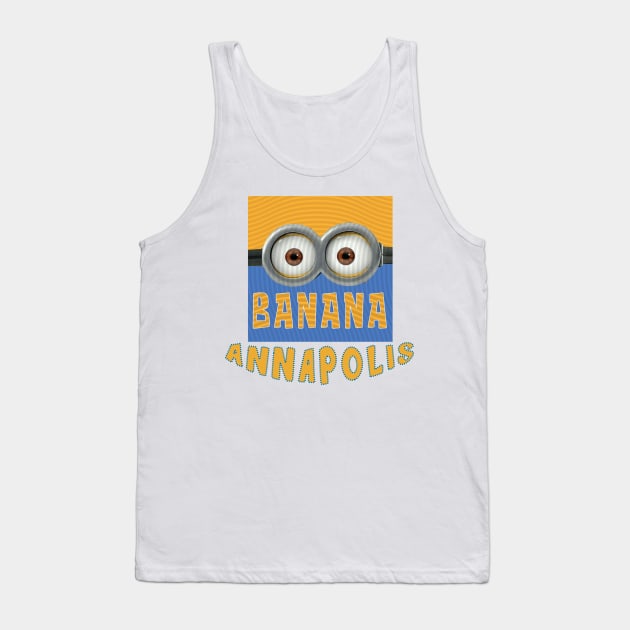 DESPICABLE MINION AMERICA ANNAPOLIS Tank Top by LuckYA